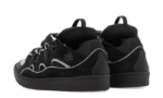 Curb Trainers Black Leather - 图片 4