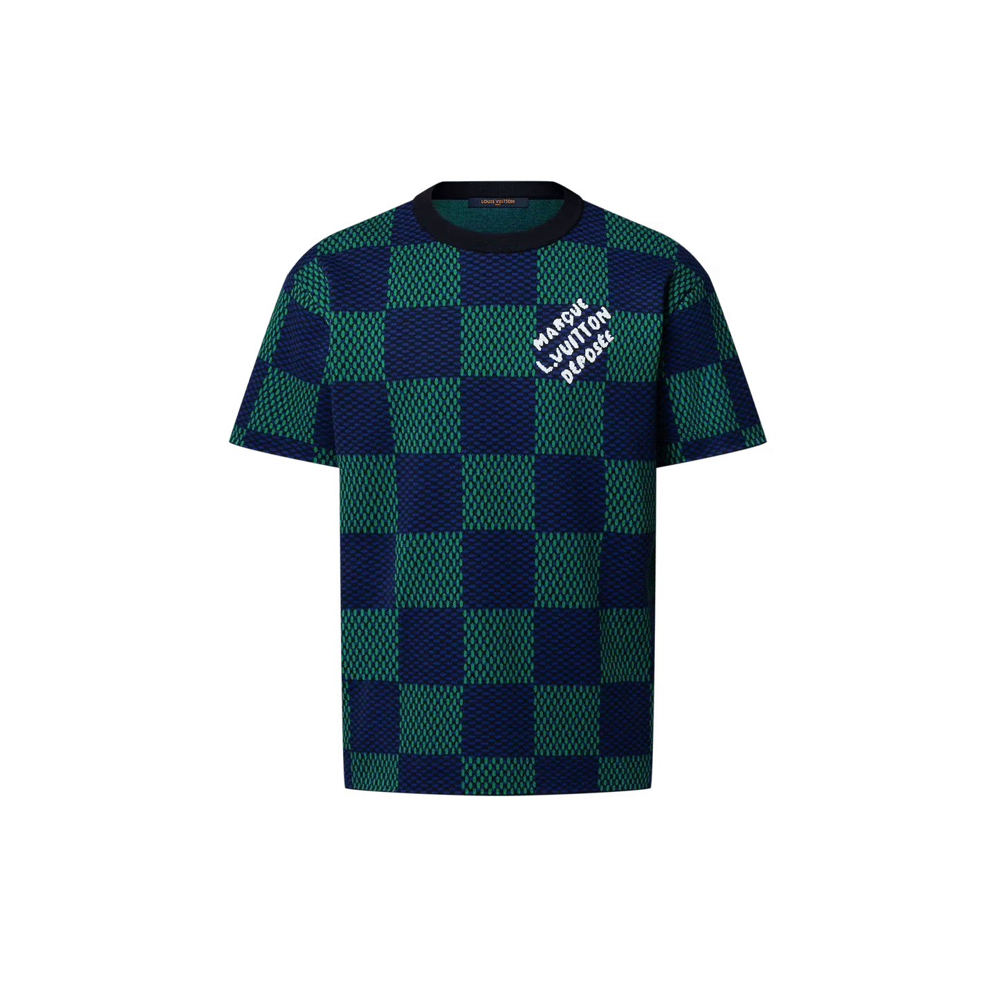 6-louis-vuitton-t-shirt-in-cotone-con-motivo-damier-in-trama-jacquard-HQN85WAUR66D_PM2_Frontview_7b2cb644-1aeb-4b89-b9ca-88b4c8d1112e.png T-shirt - 图片 1