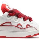 Curb White Red
