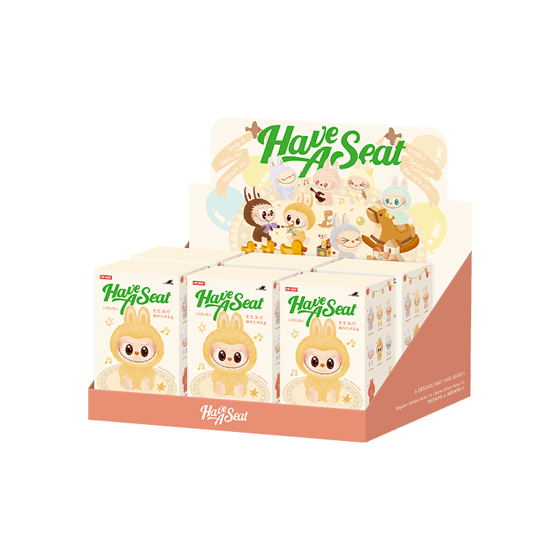 IMG-0351.png THE MONSTERS - Have a Seat Vinyl Plush Blind Box 6 packs - 图片 1