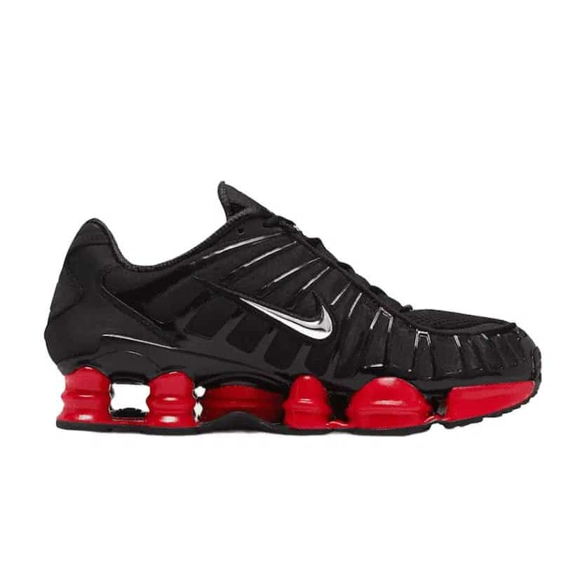NikeShoxNK015.jpg Black Red - 图片 1