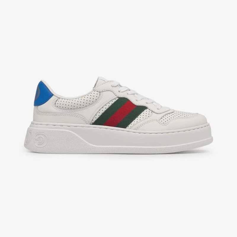 ShoesGucciGC149.jpg All White Blue - 图片 1