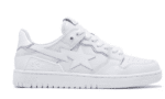 Triple White Patent Leather Sta Logo - 图片 2