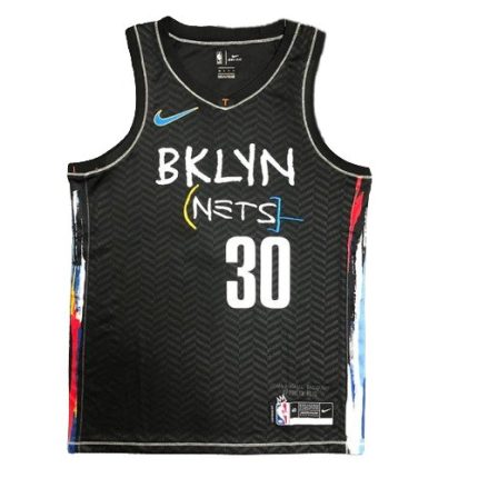 SETH CURRY BROOKLYN NETS CITY EDITION JERSEY